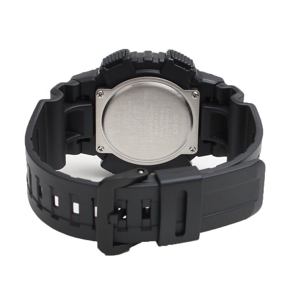 Casio Watch Mens Quartz Anadej Analog Black G-Shock